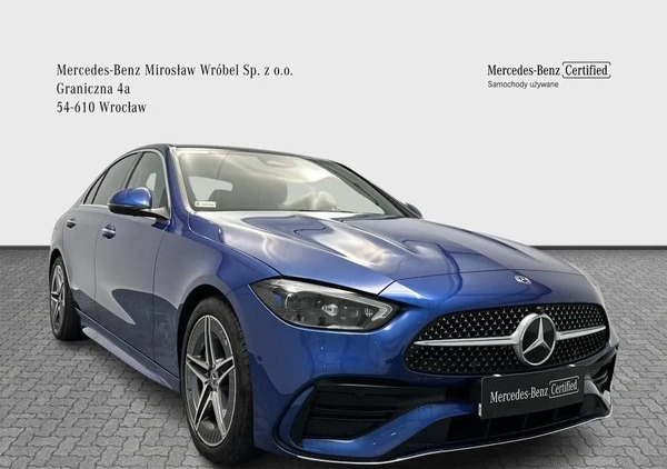 Mercedes-Benz Klasa C cena 249900 przebieg: 40500, rok produkcji 2021 z Wrocław małe 436